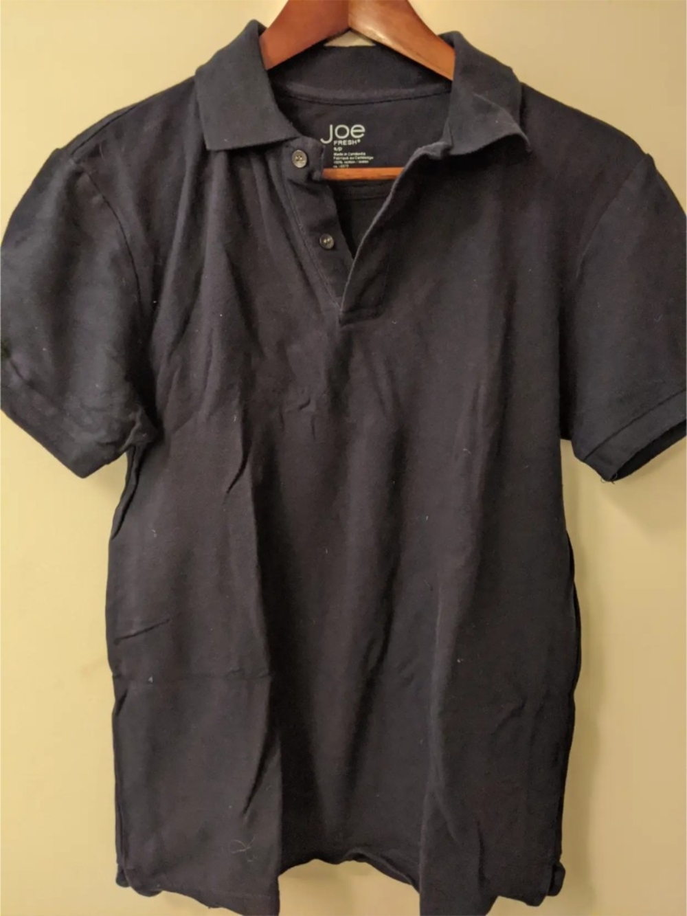 Joe Fresh Men's Dark Navy Polo Shirt